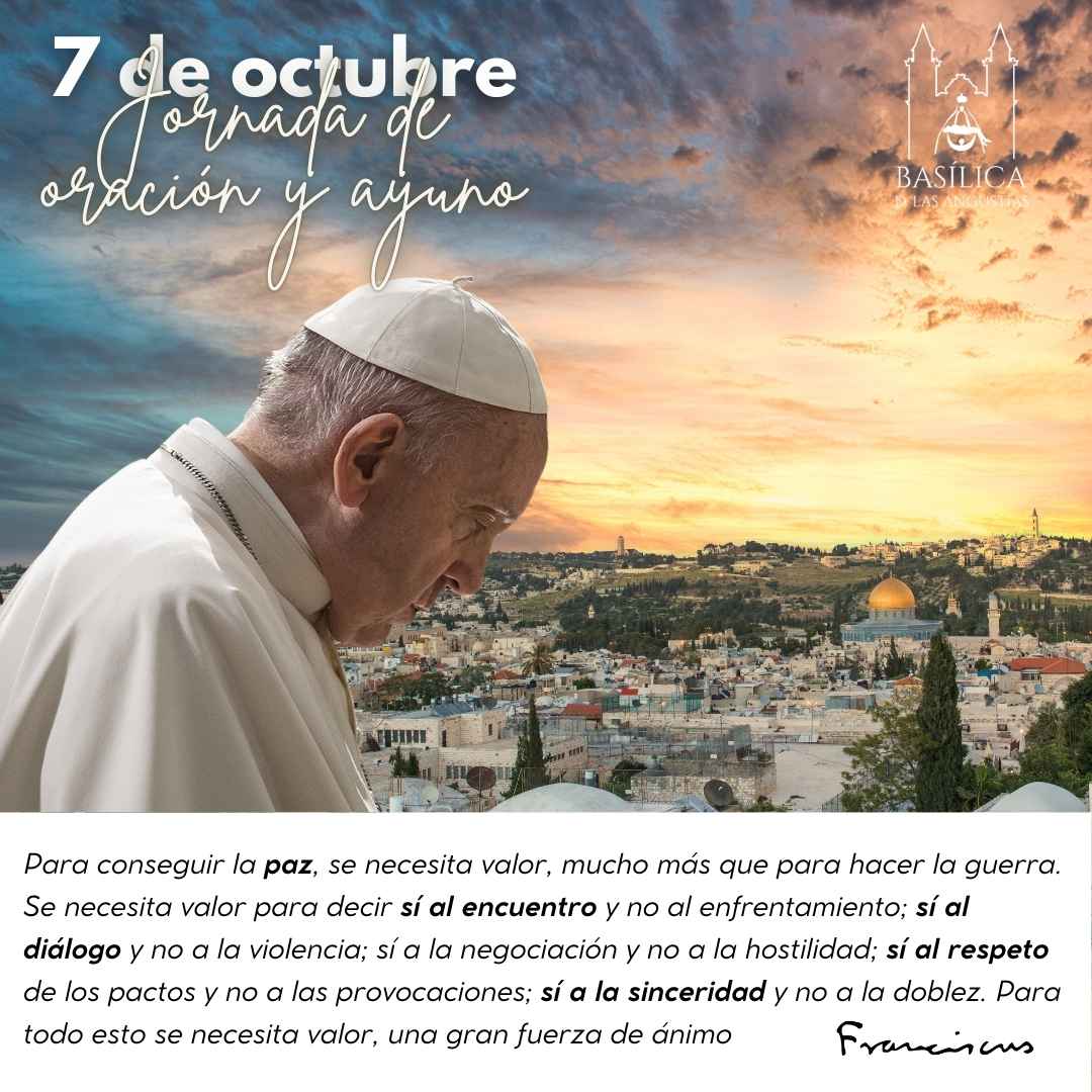 Jornada de oración y ayuno por la paz